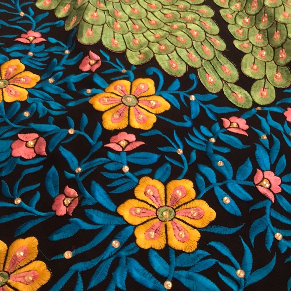 Stoned and Embroidered Dress - Picture 8 of 12